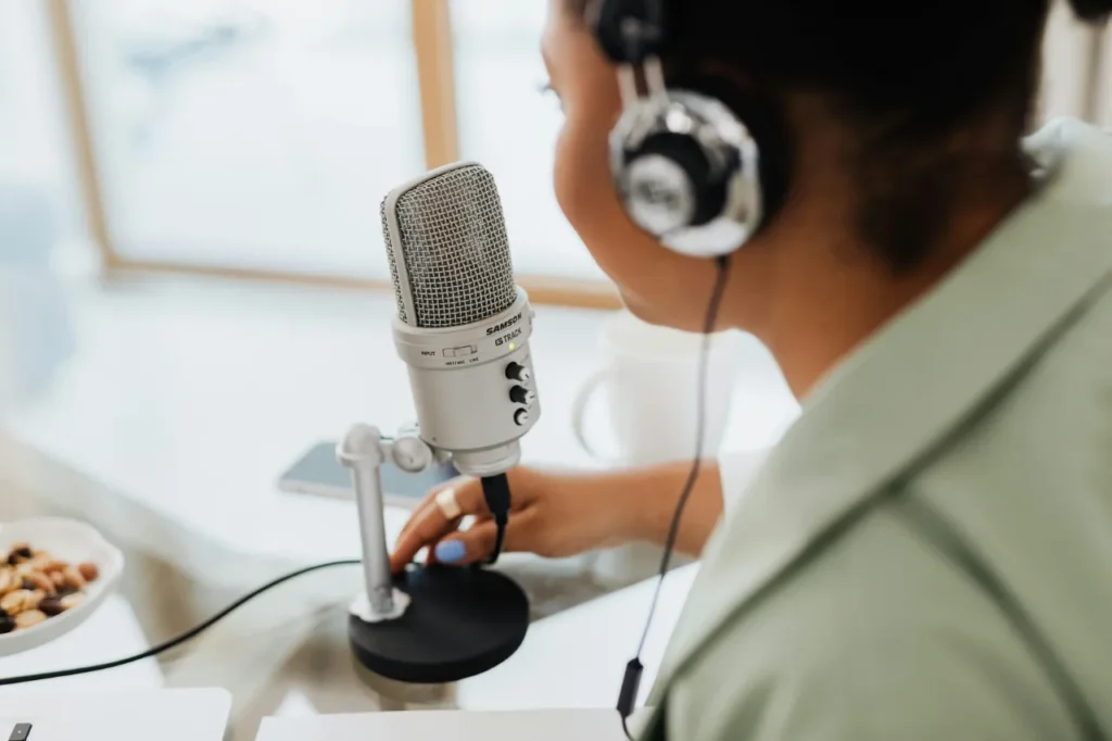 podcast stúdió Budapest